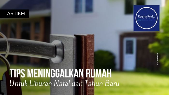 Tips Penting Sebelum Tinggalkan Rumah Saat Natal dan Tahun Baru