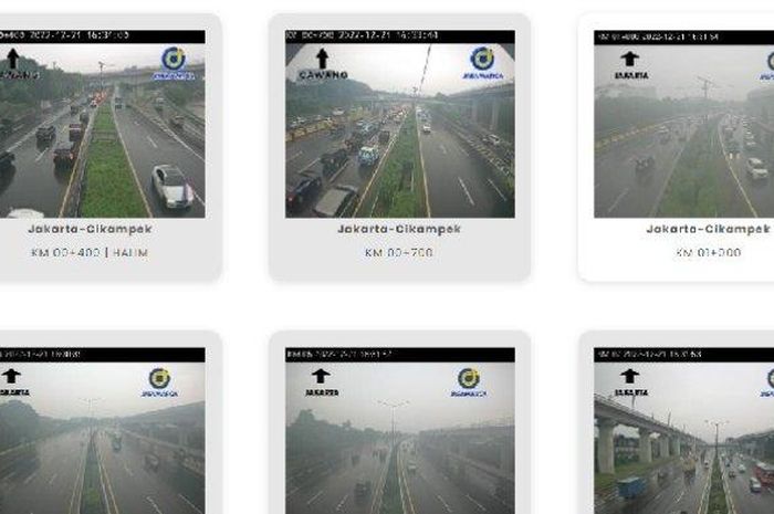 Cek CCTV Jalan Tol Secara Online