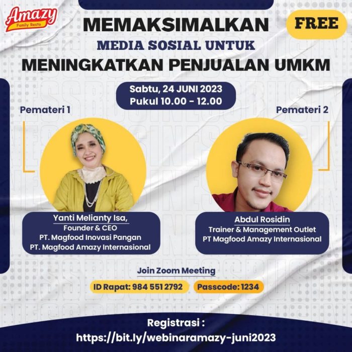 Jadwal Pelatihan UMKM Online Gratis Bulan Ini
