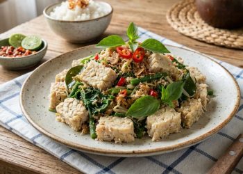 Resep Tempe Urap Kemangi Lauk Sederhana yang Bikin Selera Makan Tinggi