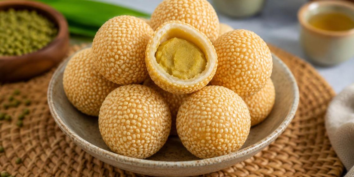 Resep Onde-onde Kacang Ijo Anti Gagal dengan Kulit Renyah dan Isi Lembut