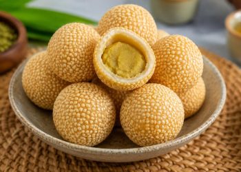 Resep Onde-onde Kacang Ijo Anti Gagal dengan Kulit Renyah dan Isi Lembut