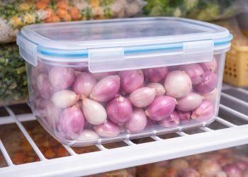 Menyimpan Bawang Kupas Banyak agar Tetap Segar dan Tidak Berlendir