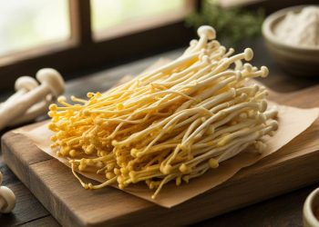Resep Jamur Enoki Crispy Tanpa MSG yang Kriuk dan Tahan Lama