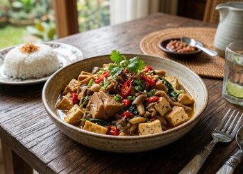 Resep Tumis Nangka Muda dengan Jamur dan Tahu, Menu Sederhana yang Menggugah Selera