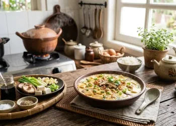Resep Kukus Telur Tahu dan Jamur yang Lembut, Gurih, dan Praktis