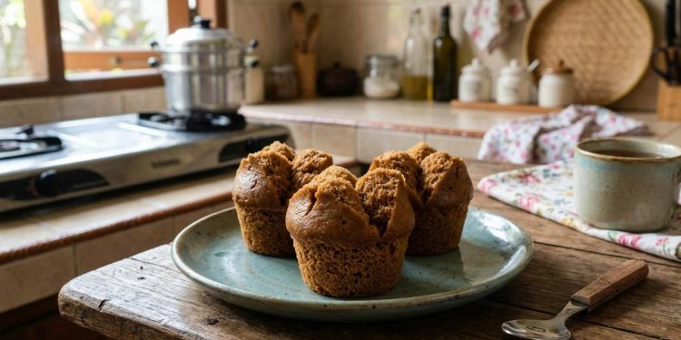 Resep Bolu Kukus Gula Merah Lembut dengan 2 Telur dan Takaran Sendok Tanpa Bantat