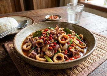 Tumis Cumi Empuk dan Anti Alot yang Lezat dan Mudah Dibuat