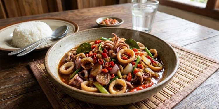 Tumis Cumi Empuk dan Anti Alot yang Lezat dan Mudah Dibuat