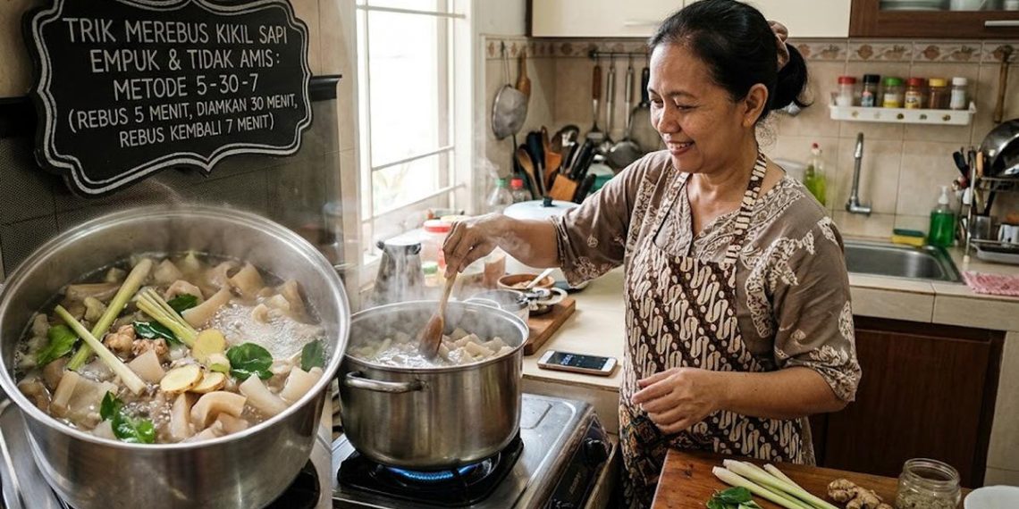 9 Cara Merebus Kikil Sapi Agar Empuk dan Bebas Bau Amis dengan Takaran Rempah Daun Jeruk